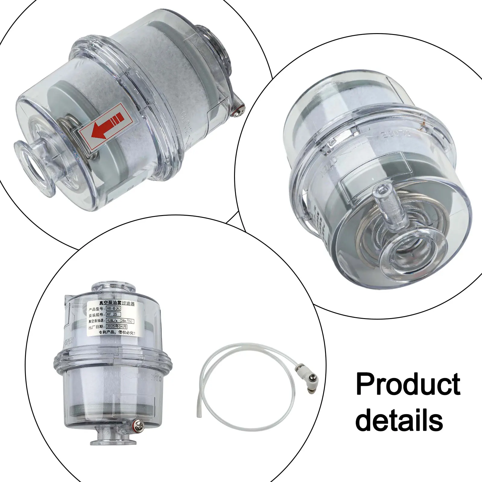 Laboratory Use Industrial Use Exhaust Filter KF25/KF40 Stable Performance Filter Element Strong Oil Absorption
Laboratory Use Industrial Use Exhaust Filter KF25/KF40 Stable Performance Filter Element Strong Oil Absorption