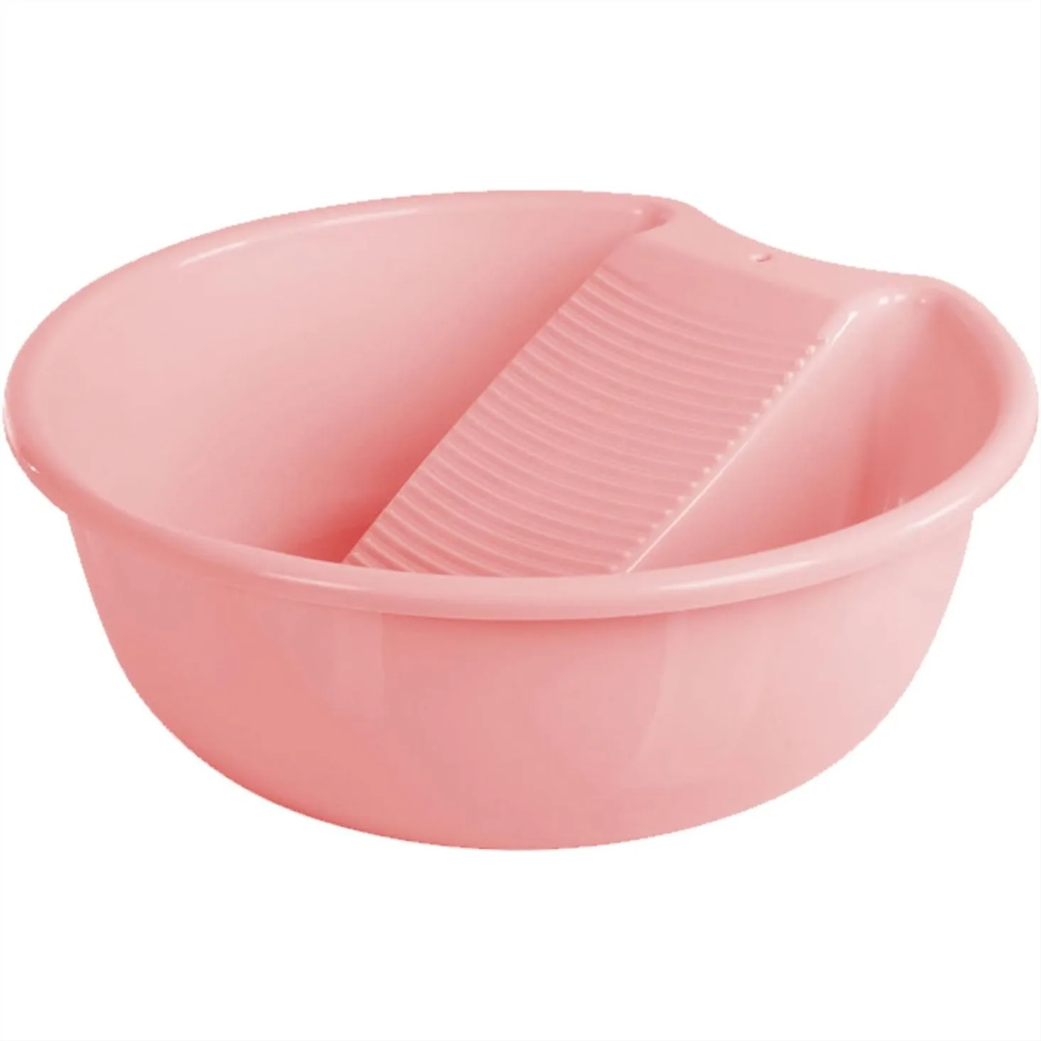Plastic Washboard Basin for Hand Washing Clothes and Delicates, Non-Slip Washtub, 16.8x16.8x4.8 Inches, Lightweight and Portable
Plastic Washboard Basin for Hand Washing Clothes and Delicates, Non-Slip Washtub, 16.8x16.8x4.8 Inches, Lightweight and Portable