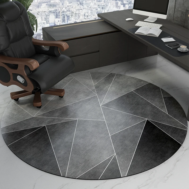 VIKAMA Modern Geometric Circular Carpet Office Computer Study Swivel Chair Floor Mat Light Luxury Bedroom Home Decoration Carpet
VIKAMA Modern Geometric Circular Carpet Office Computer Study Swivel Chair Floor Mat Light Luxury Bedroom Home Decoration Carpet
