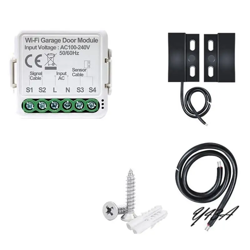 Tuya Smart Wifi Garage Door Opener Controller App Voice Remote Control Work For Alexa Google Home Assistant
Tuya Smart Wifi Garage Door Opener Controller App Voice Remote Control Work For Alexa Google Home Assistant