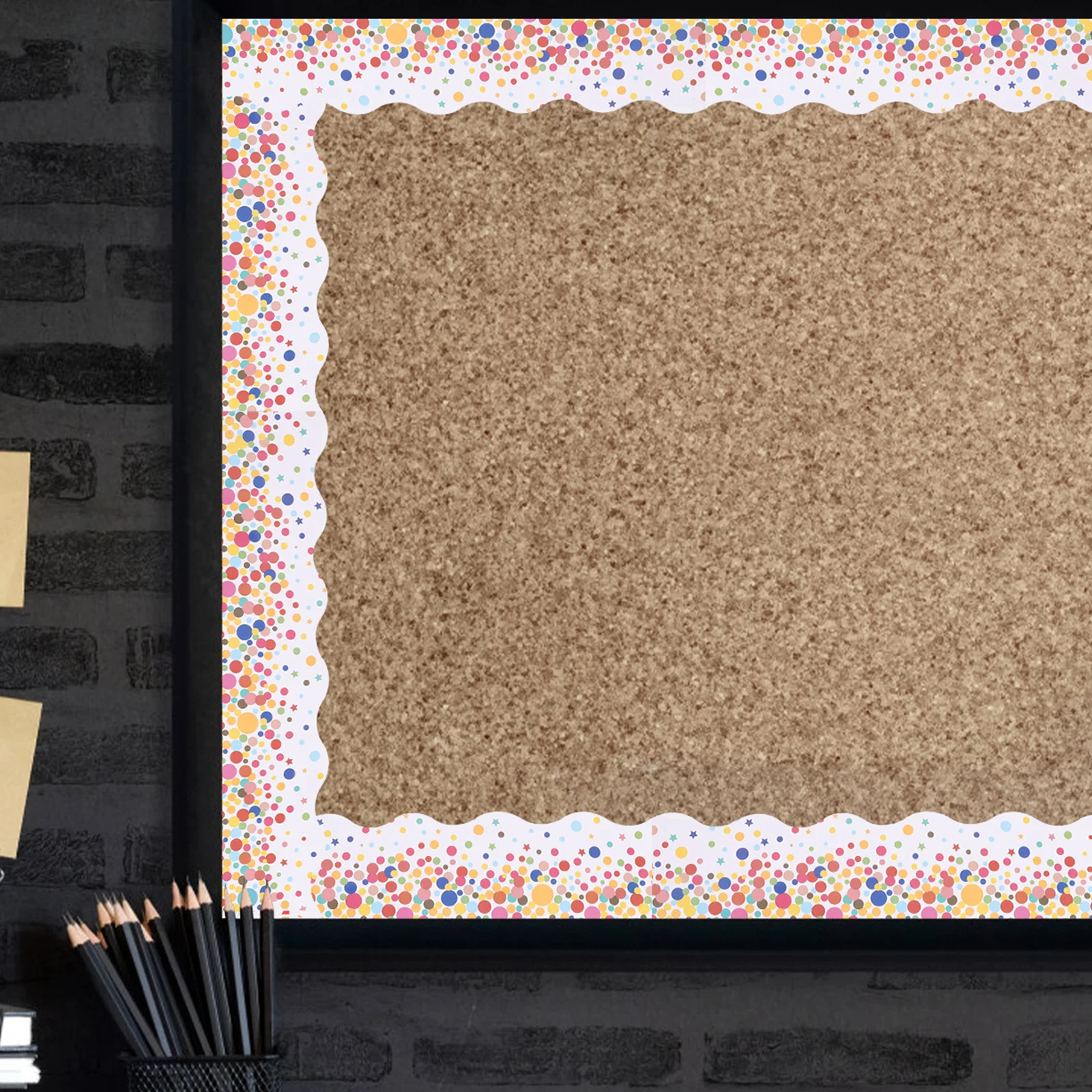 Colorful Confetti Border Stickers Decorative Classroom Dots Crimping Bulletin Board White Borders Removable Trim Strips Easy
Colorful Confetti Border Stickers Decorative Classroom Dots Crimping Bulletin Board White Borders Removable Trim Strips Easy