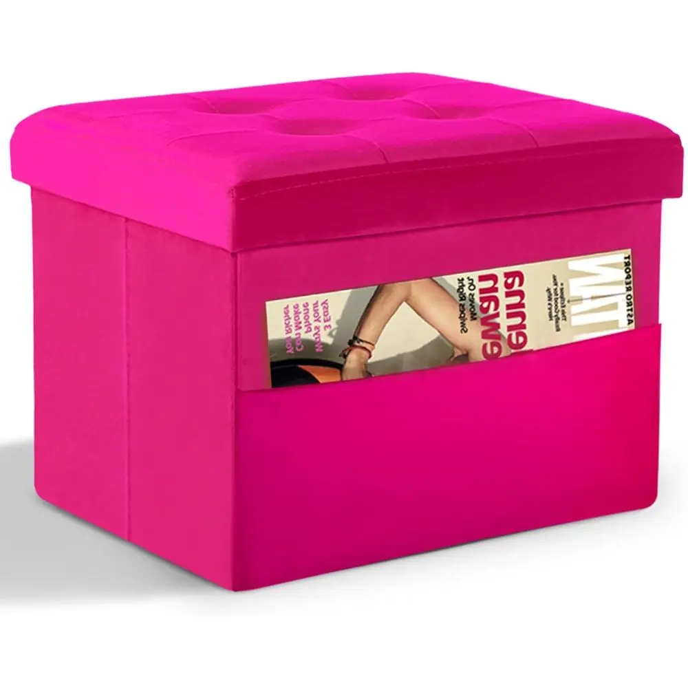 Оттоманка-пуфик для хранения с боковым карманом, короткий велюровый пуфик-оттоманка 17x13x13 (ROSEO)
Оттоманка-пуфик для хранения с боковым карманом, короткий велюровый пуфик-оттоманка 17x13x13 (ROSEO)