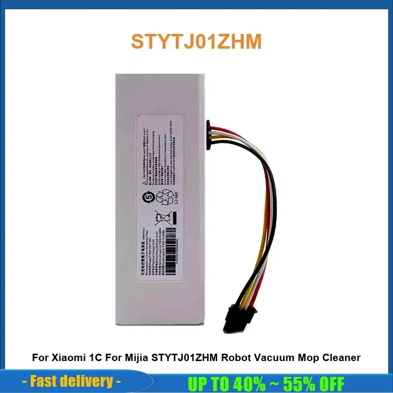 Батарея робота-пылесоса для Xiaomi 1C для Mijia STYTJ01ZHM, робот-пылесос, швабра STYTJ01ZHM, реальная емкость
Батарея робота-пылесоса для Xiaomi 1C для Mijia STYTJ01ZHM, робот-пылесос, швабра STYTJ01ZHM, реальная емкость