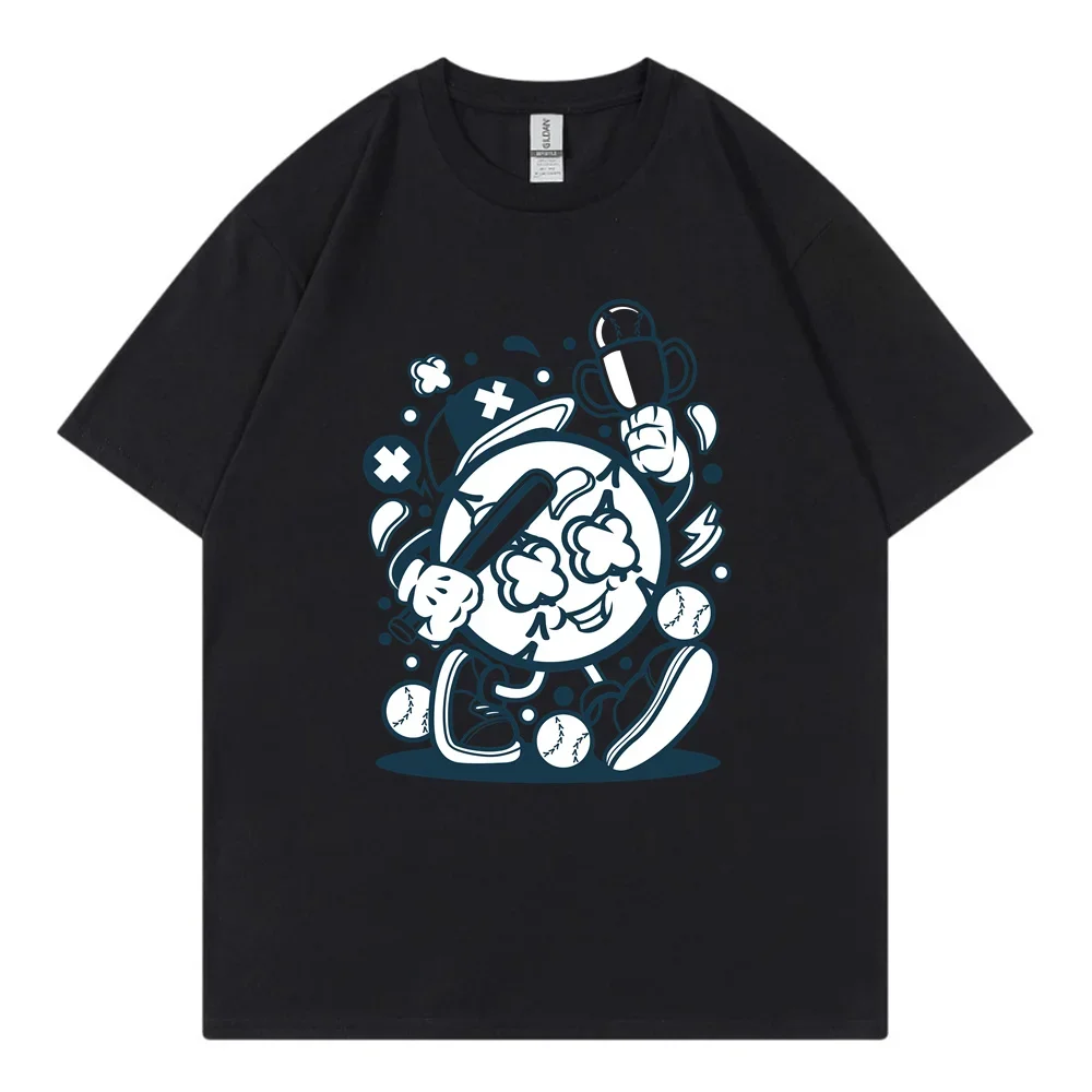 Baseball Champioonn Printed Men's T-shirt, Fun Loose Cotton T-shirt, Casual Breathable Shirt, Big Street Shirt
Baseball Champioonn Printed Men's T-shirt, Fun Loose Cotton T-shirt, Casual Breathable Shirt, Big Street Shirt