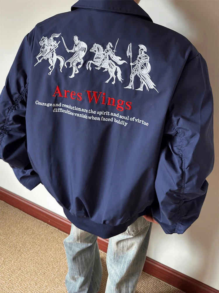 Мужская куртка American High Street с вышитым воротником, синяя, универсальная верхняя одежда, бренд Faion, премиум-качество, Haome Ba...
Мужская куртка American High Street с вышитым воротником, синяя, универсальная верхняя одежда, бренд Faion, премиум-качество, Haome Ba...