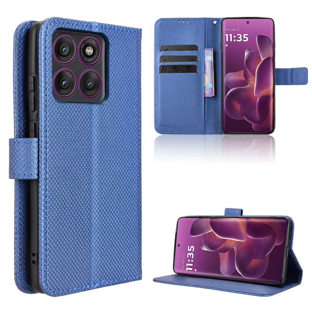 Wallet With Card Slot Stand Flip Leather Case For MOTO Edge 60 Pro Fusion Anti-fall Strong Magnet Cover
Wallet With Card Slot Stand Flip Leather Case For MOTO Edge 60 Pro Fusion Anti-fall Strong Magnet Cover