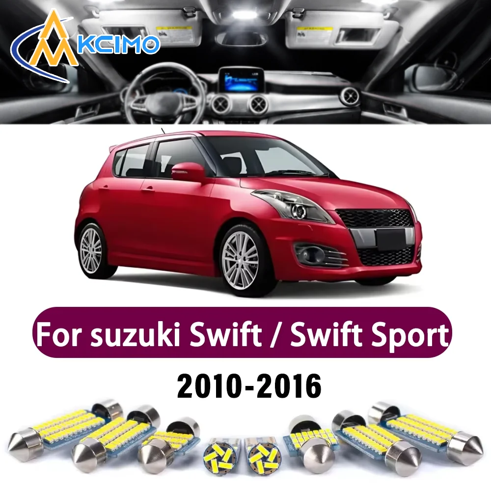 New Canbus Interior Reading Dome Vanity LED Kit For suzuki Swift / Swift Sport 2010-2016 Premium Easy Install Error-Free Lights
New Canbus Interior Reading Dome Vanity LED Kit For suzuki Swift / Swift Sport 2010-2016 Premium Easy Install Error-Free Lights