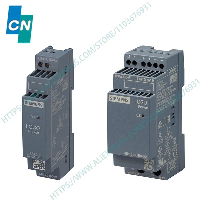 LOGO!Power 1-phase 24V DC 6EP3330-6SB00-0AY0 6EP3331-6SB00-0AY0 6EP3332-6SB00-0AY0 6EP3333-6SB00-0AY0 Original Brand New
LOGO!Power 1-phase 24V DC 6EP3330-6SB00-0AY0 6EP3331-6SB00-0AY0 6EP3332-6SB00-0AY0 6EP3333-6SB00-0AY0 Original Brand New