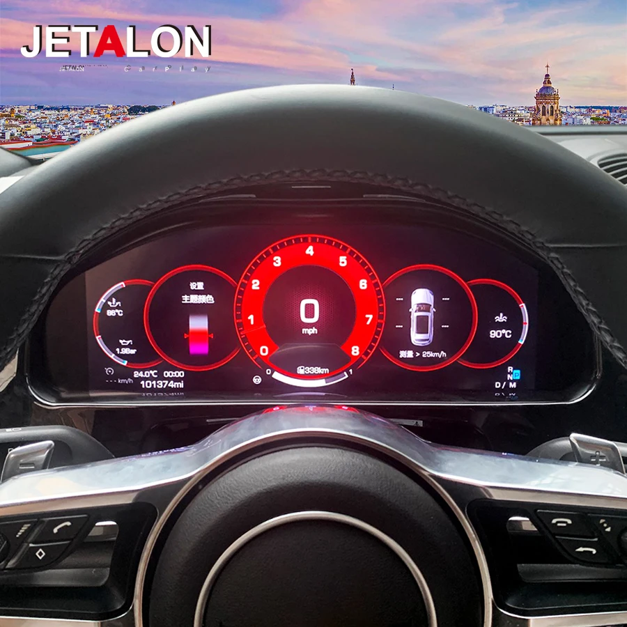 LCD Digital Cluster Panel 12.3inch For Porsche Cayenne 2010-2017 Car Carplay Screen Instrument Diesel Virtual Cockpit Dashboard
LCD Digital Cluster Panel 12.3inch For Porsche Cayenne 2010-2017 Car Carplay Screen Instrument Diesel Virtual Cockpit Dashboard
