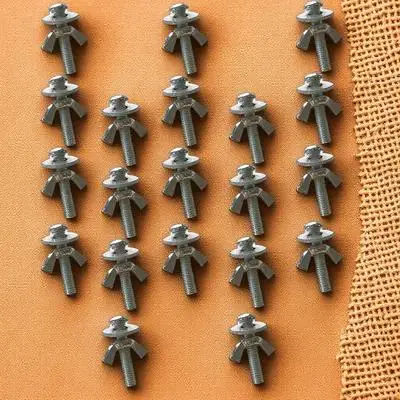 20 Sets Parrot Breeding Box Fixing Tools for Small Pet Cage Hamster Screws Feeder Gaskets Iron Compressive Resistant
20 Sets Parrot Breeding Box Fixing Tools for Small Pet Cage Hamster Screws Feeder Gaskets Iron Compressive Resistant