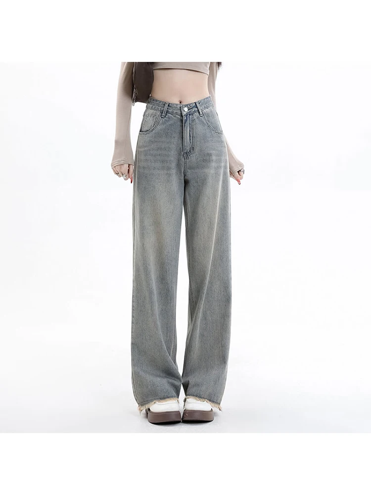 Women's Baggy Jeans Vintage 2000s Y2k 90s Aesthetic Denim Trousers Korean Fashion High Waist Wide Leg Cowboy Pants 2023 Clothes
Women's Baggy Jeans Vintage 2000s Y2k 90s Aesthetic Denim Trousers Korean Fashion High Waist Wide Leg Cowboy Pants 2023 Clothes