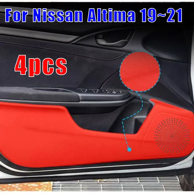 Для Nissan Altima 19 ~ 21 красная кожаная внутренняя дверь с защитой от ударов, накладка на панель
Для Nissan Altima 19 ~ 21 красная кожаная внутренняя дверь с защитой от ударов, накладка на панель