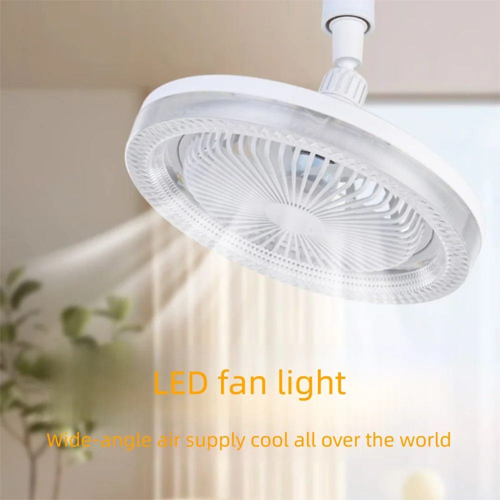 E27 Screw LED Fan Light 2-in-1 3 Light Mode Crystal Fan Light with Remote Control Smart LED Light Ceiling Fan Living Room
E27 Screw LED Fan Light 2-in-1 3 Light Mode Crystal Fan Light with Remote Control Smart LED Light Ceiling Fan Living Room