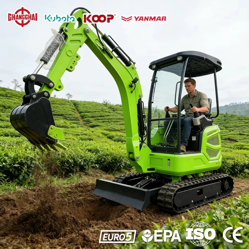 Mini Excavator For Construction 1.2Ton 1.7Ton 3.0Ton Kubota Hydraulic Engine Digger Farming Equipment Fast Delivery Europe CE
Mini Excavator For Construction 1.2Ton 1.7Ton 3.0Ton Kubota Hydraulic Engine Digger Farming Equipment Fast Delivery Europe CE