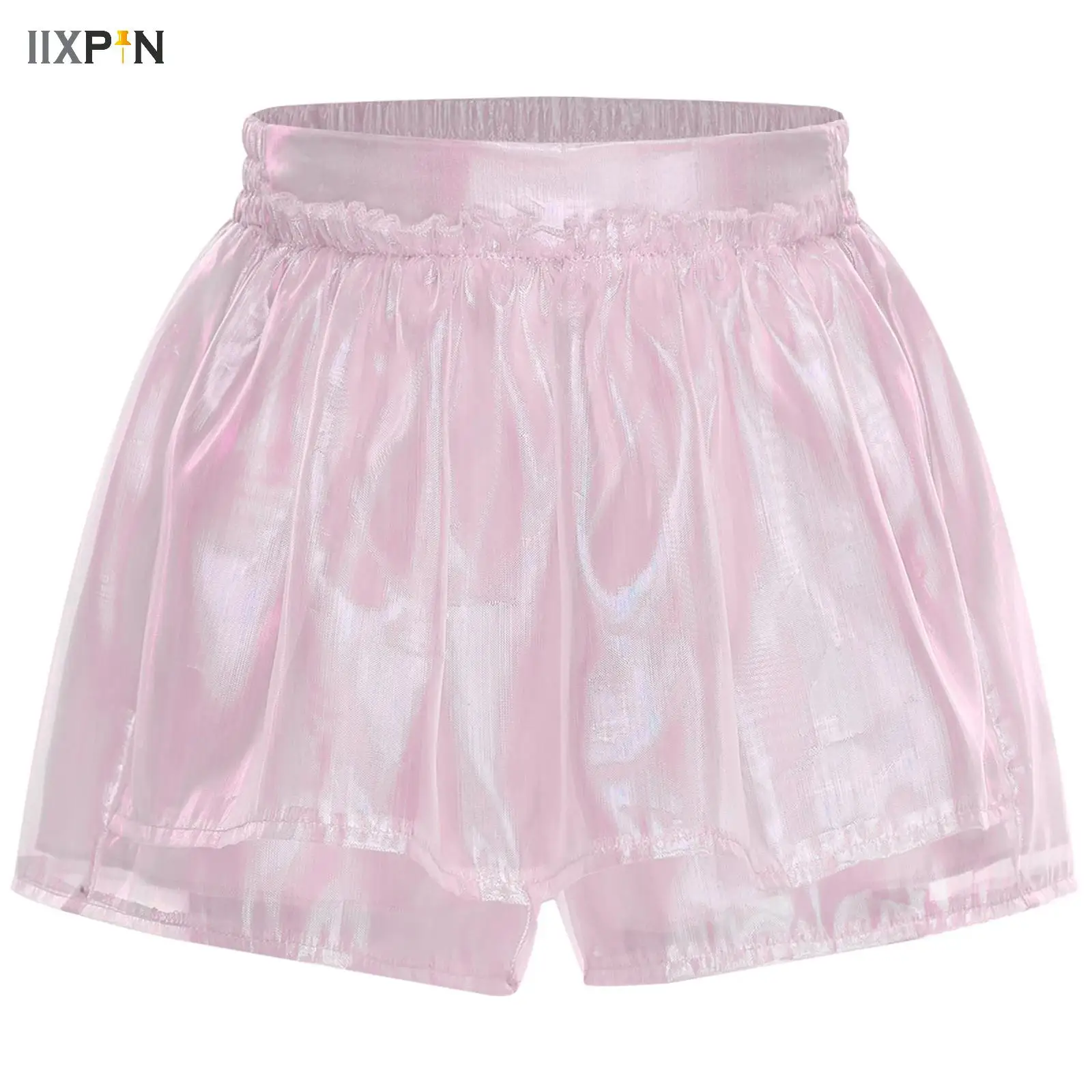 Kids Girl Dance Shorts Shiny Glossy Tulle Culottes for Figure Skating Gymnastics Modern Dance Jazz Hip-hop Bottoms Dancewear
Kids Girl Dance Shorts Shiny Glossy Tulle Culottes for Figure Skating Gymnastics Modern Dance Jazz Hip-hop Bottoms Dancewear