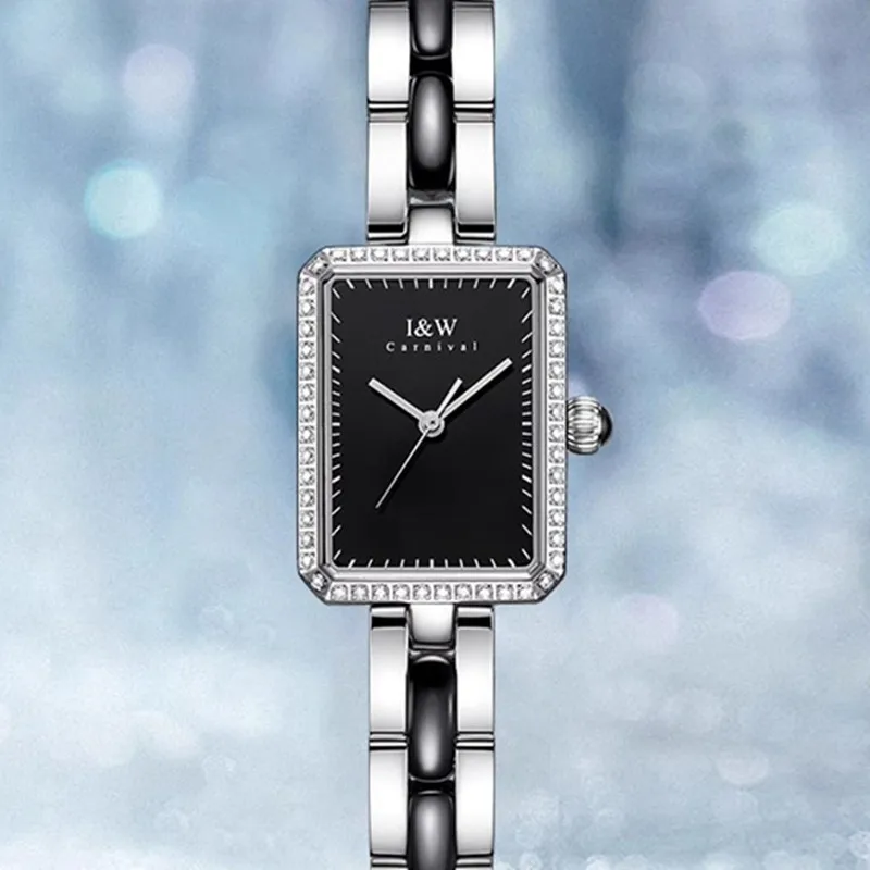 Montre CARNIVAL Brand Luxury Dress Quartz Watch for Women Ladies Fashion Waterproof Wrist Watch Girl Stainless Steel Clock Reloj
Montre CARNIVAL Brand Luxury Dress Quartz Watch for Women Ladies Fashion Waterproof Wrist Watch Girl Stainless Steel Clock Reloj
