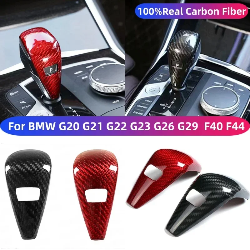 100% Real Carbon Fiber Gears Knob For BMW G20 G21 X3 G01 X4 G02 2022 G29 G22 G23 G26 F40 F44 G42 Gear Knob Frame Car Interior
100% Real Carbon Fiber Gears Knob For BMW G20 G21 X3 G01 X4 G02 2022 G29 G22 G23 G26 F40 F44 G42 Gear Knob Frame Car Interior