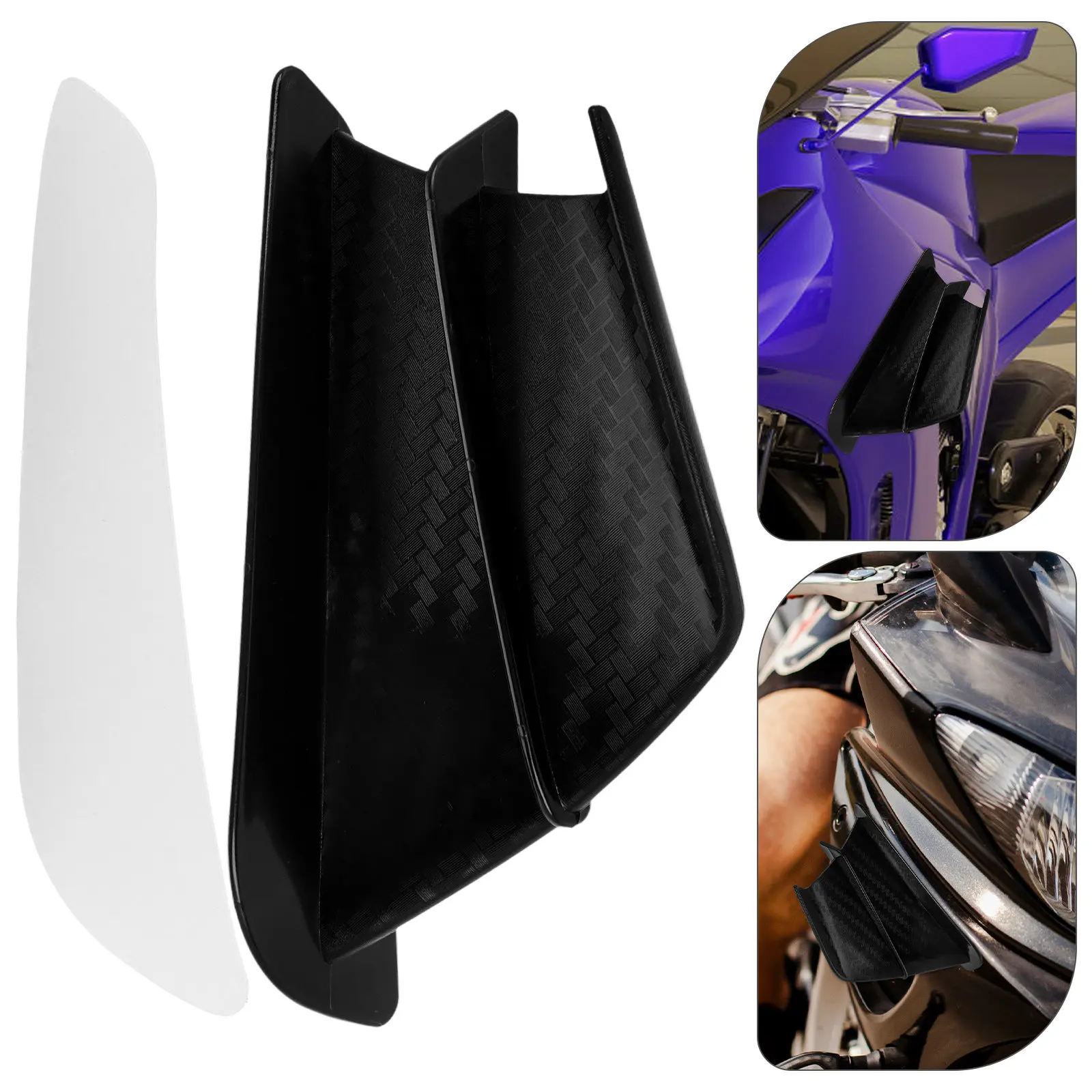 1Pair Carbon Fiber Motorcycle Spoiler Universal Side for Motorbike Scooter Electric Bike Reduces
1Pair Carbon Fiber Motorcycle Spoiler Universal Side for Motorbike Scooter Electric Bike Reduces
