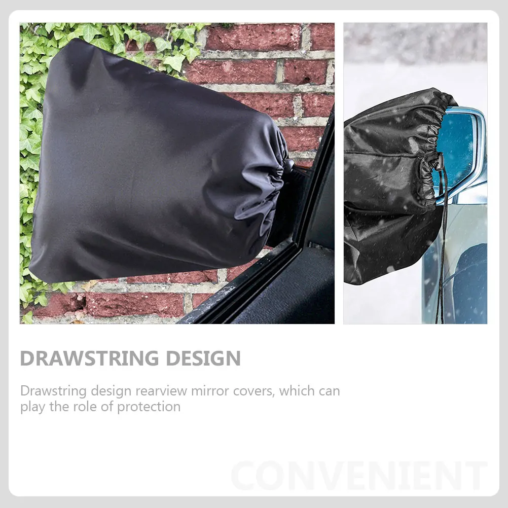 2pcs Rearview Mirror Covers Waterproof Oxford Cloth Shield for Car Side Mirrors Windproof Snowproof Protection Foldable
2pcs Rearview Mirror Covers Waterproof Oxford Cloth Shield for Car Side Mirrors Windproof Snowproof Protection Foldable