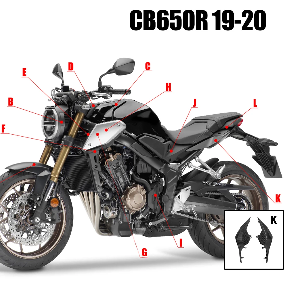 For Honda CBR 650 R CB 650R 2019 2020 CBR650R CB650R Seat Side Cover Panel Rear Tail Cowl Fairing Motorcycle Accessories
For Honda CBR 650 R CB 650R 2019 2020 CBR650R CB650R Seat Side Cover Panel Rear Tail Cowl Fairing Motorcycle Accessories