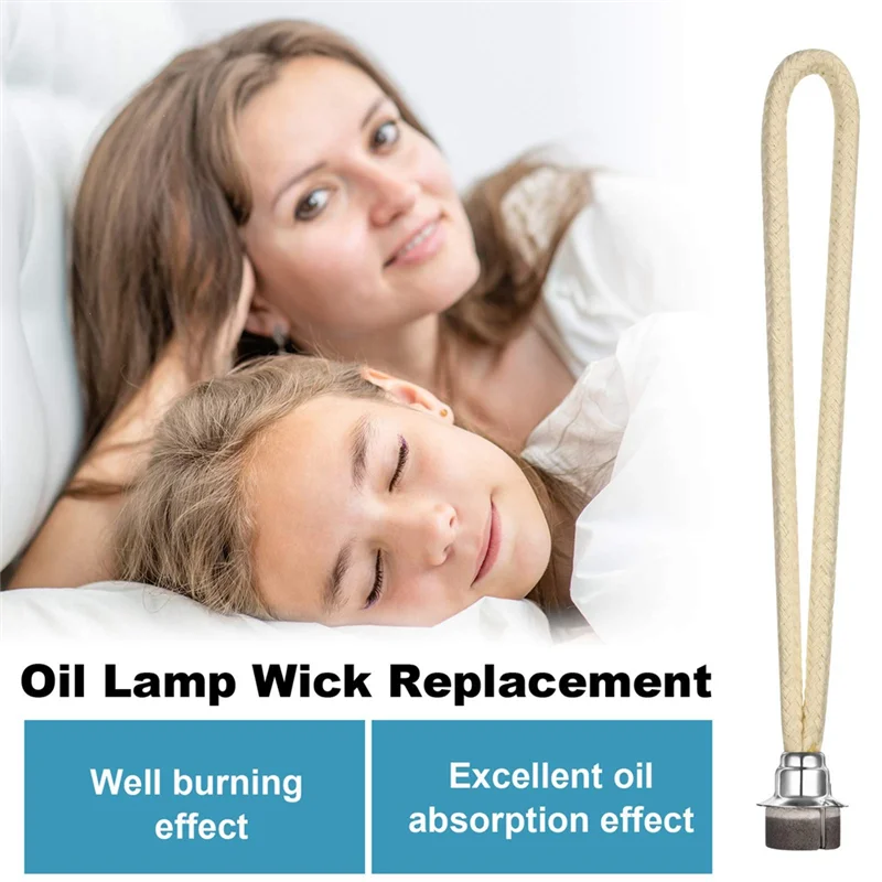 A26F-Oil Lamp Wick Replacement Air Tightly Control Catalytic Burner Lamps Wick For Diffuser Aromatherapy Decoration (18Mm)
A26F-Oil Lamp Wick Replacement Air Tightly Control Catalytic Burner Lamps Wick For Diffuser Aromatherapy Decoration (18Mm)