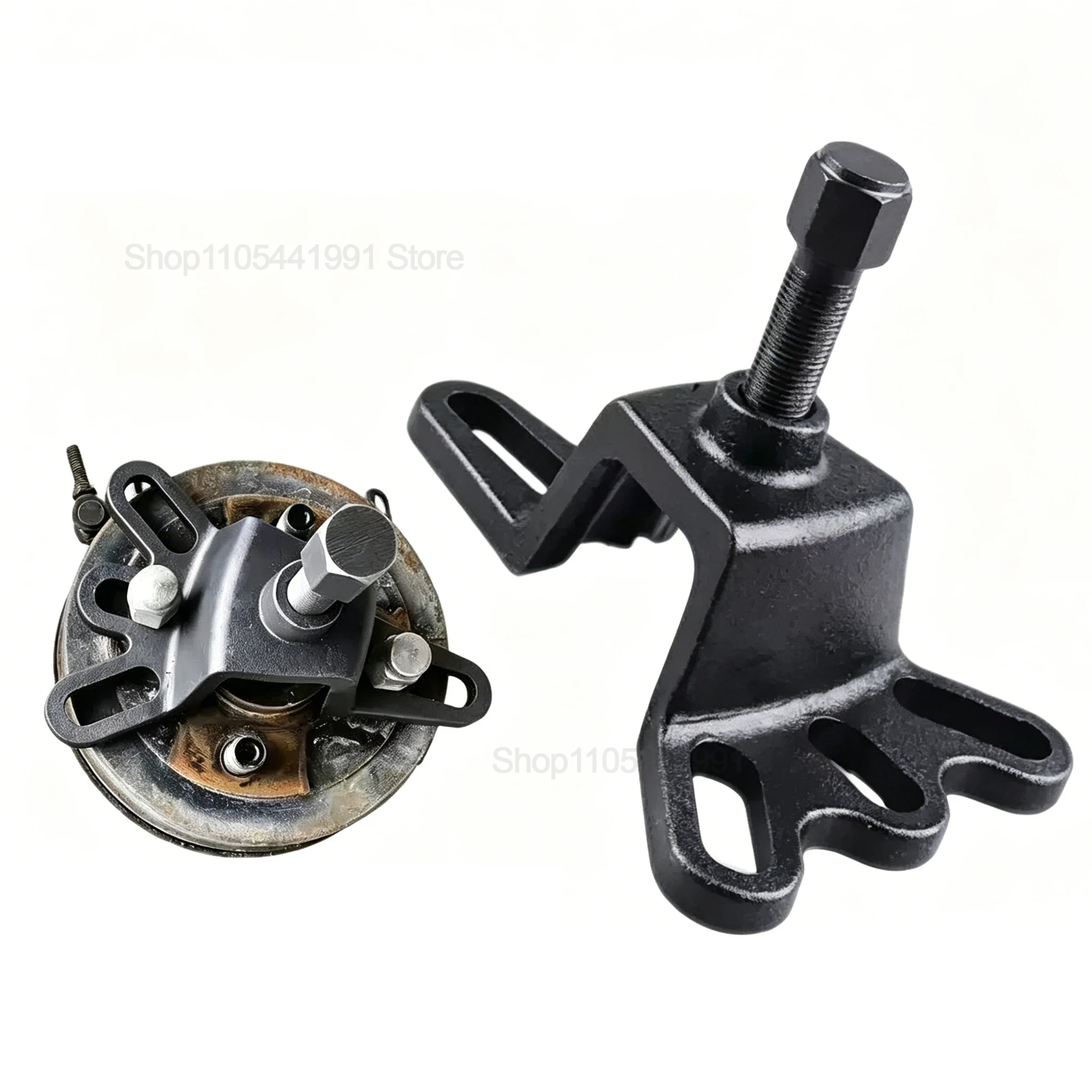 Brake Drum Removal Tool for Motorcycle and Tricycle, 4-6 Holes Universal Brake Drums, Multifunctional Fast Removal Repair Part
Brake Drum Removal Tool for Motorcycle and Tricycle, 4-6 Holes Universal Brake Drums, Multifunctional Fast Removal Repair Part 