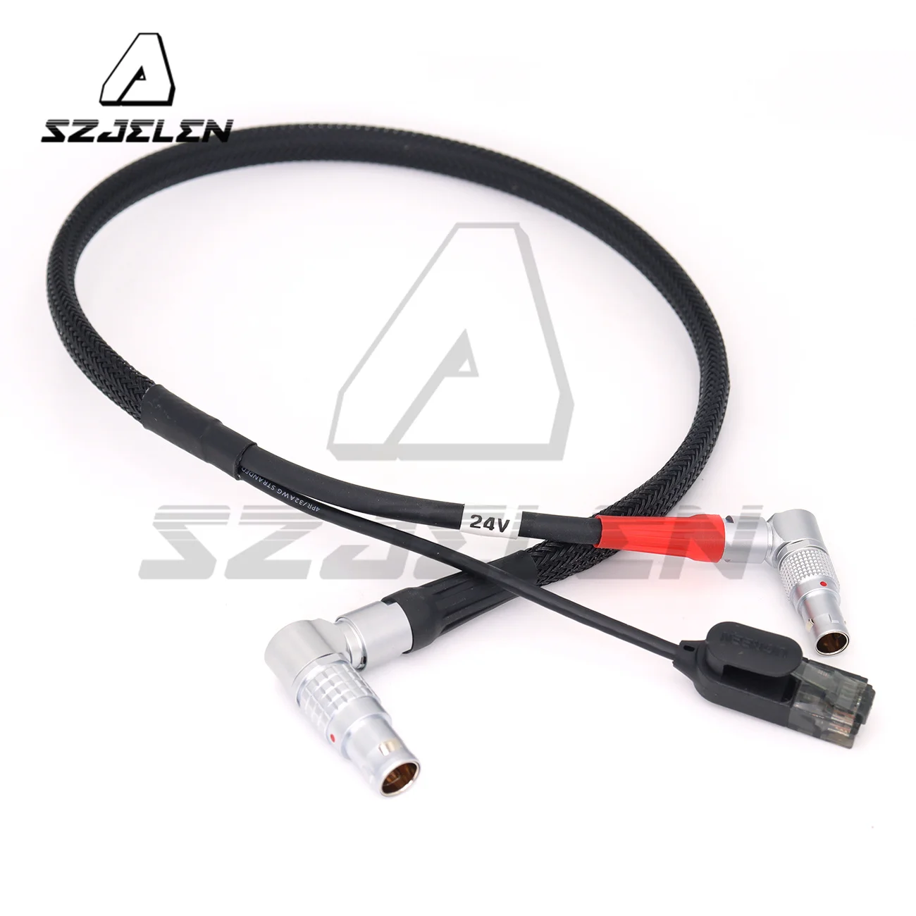 1B 10 pin ARRI ALEXA Camera to RJ45 Ethernet Camera Control+LBUS 4Pin (24V) Cable for ARRI Network Interface Adapter NIA-1
1B 10 pin ARRI ALEXA Camera to RJ45 Ethernet Camera Control+LBUS 4Pin (24V) Cable for ARRI Network Interface Adapter NIA-1