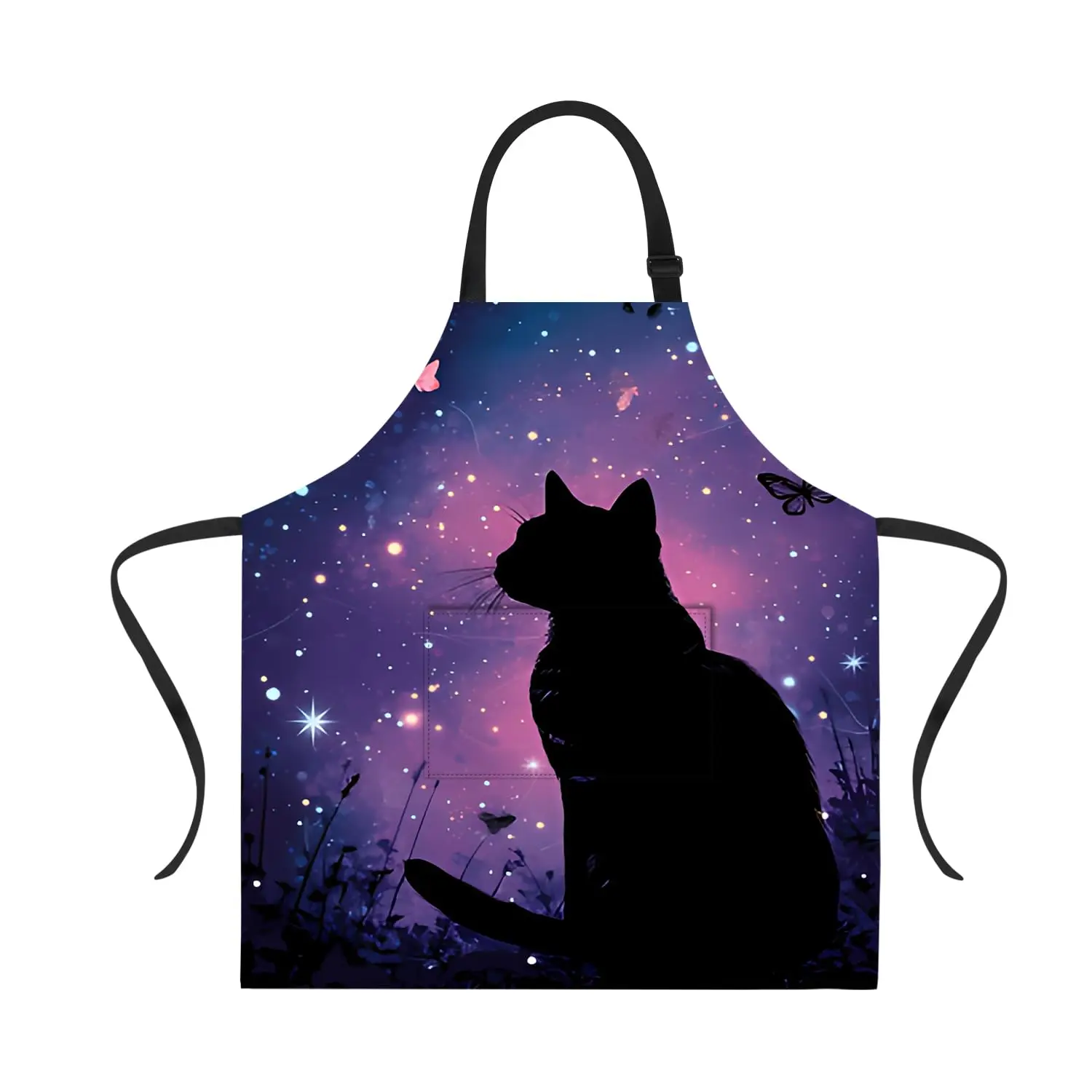 Funny Apron Cat for Women Men with Pockets Adjustable Kitchen Chef Aprons for Cooking Cute Apron black Cat
Funny Apron Cat for Women Men with Pockets Adjustable Kitchen Chef Aprons for Cooking Cute Apron black Cat