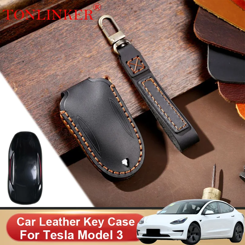 Car Dedicated Leather Key Case For Tesla Model 3 Model S 2017 2018 2019 2020 2021 2022 Holder Shell Remote Keychain Accessories
Car Dedicated Leather Key Case For Tesla Model 3 Model S 2017 2018 2019 2020 2021 2022 Holder Shell Remote Keychain Accessories