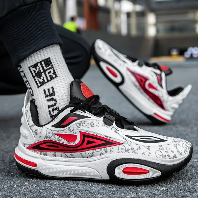 Basketball Shoes for Men and Women, Student Breathable Youth Summer Non-slip Shock-absorbing Versatile Sports Shoes
Basketball Shoes for Men and Women, Student Breathable Youth Summer Non-slip Shock-absorbing Versatile Sports Shoes