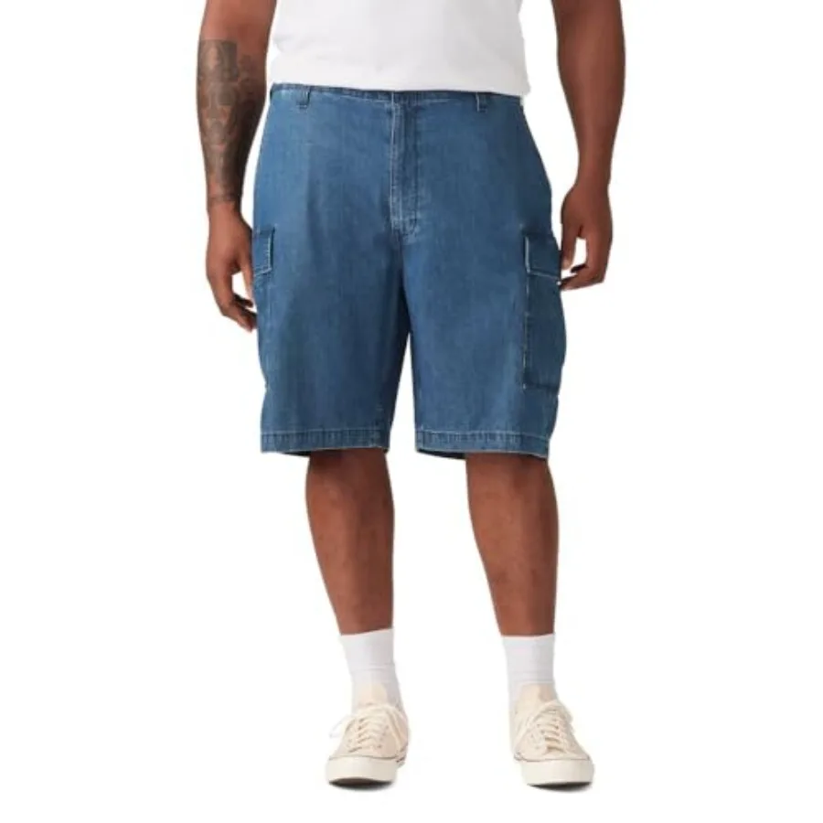 Мужские шорты-карго также доступны в больших и высоких размерах.
Мужские шорты-карго также доступны в больших и высоких размерах.