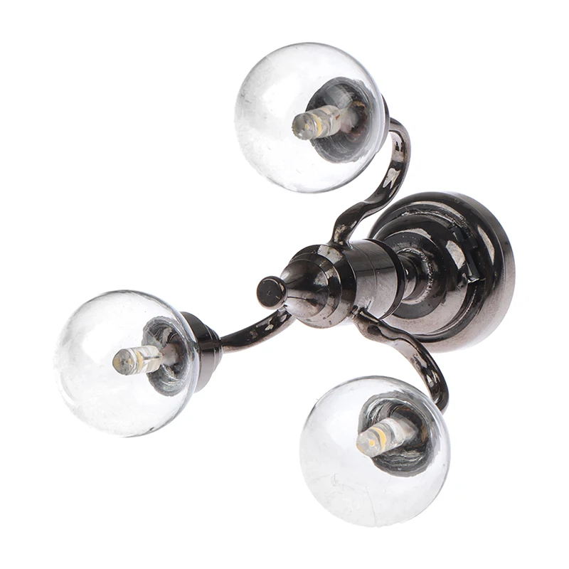 1PC Dollhouse Mini 3 Arm Ceiling Lamp Chandelier LED Lamp Wall Light Decor Toy
1PC Dollhouse Mini 3 Arm Ceiling Lamp Chandelier LED Lamp Wall Light Decor Toy
