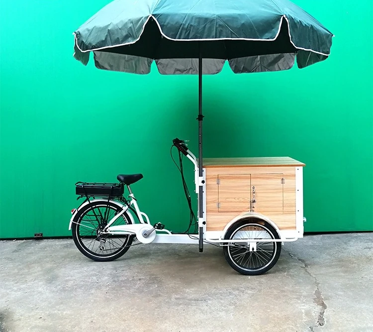 Take-away bicycle mall street view coffee milk tea sale human pedal tricycle
Take-away bicycle mall street view coffee milk tea sale human pedal tricycle