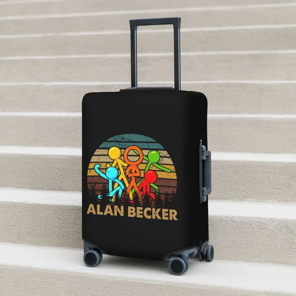 Retro Love Animatiors Alan Design Becker Suitcase Cover Protection Elastic Travel Luggage Protector Covers for 18-32 Inch
Retro Love Animatiors Alan Design Becker Suitcase Cover Protection Elastic Travel Luggage Protector Covers for 18-32 Inch