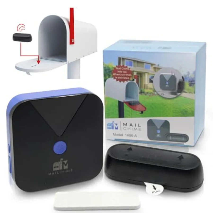 : Mail Alarm - Long Range 500 ft Wireless Mailbox Alert - LED Light and Sound Alerts 20 Year Proven Brand
: Mail Alarm - Long Range 500 ft Wireless Mailbox Alert - LED Light and Sound Alerts 20 Year Proven Brand