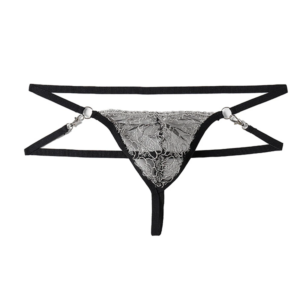 Sexy Men Sheer Lace Convex Pouch Thong Briefs Seductive Underpants Detachable Low Waist Panties Open Buttocks Underwear
Sexy Men Sheer Lace Convex Pouch Thong Briefs Seductive Underpants Detachable Low Waist Panties Open Buttocks Underwear
