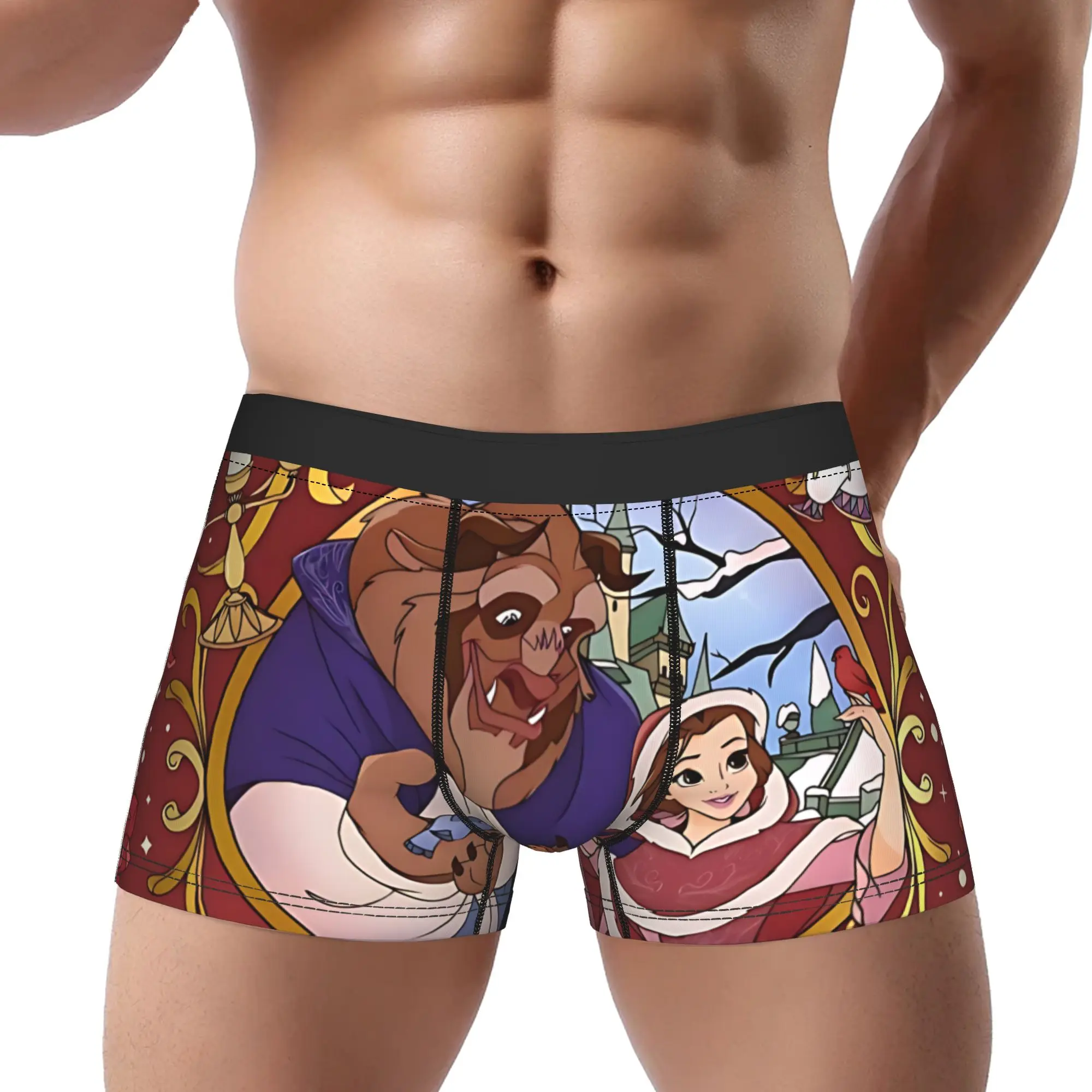 1piece The Prince Turned Beast Beauty & The Beast Underpants Breathbale Panties Man Underwear Ventilate Shorts
1piece The Prince Turned Beast Beauty & The Beast Underpants Breathbale Panties Man Underwear Ventilate Shorts