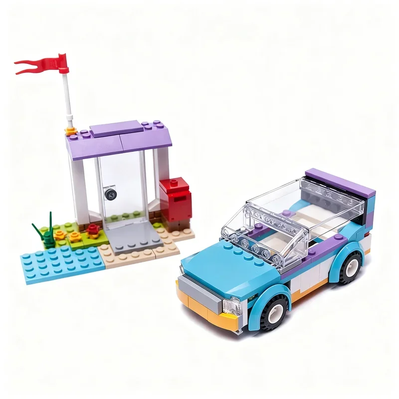 122PCS MOC City Champions Super Car Sunroof Model Technology DIY Creative Ideas Display Assembly Building Blocks Birthday Gift
122PCS MOC City Champions Super Car Sunroof Model Technology DIY Creative Ideas Display Assembly Building Blocks Birthday Gift