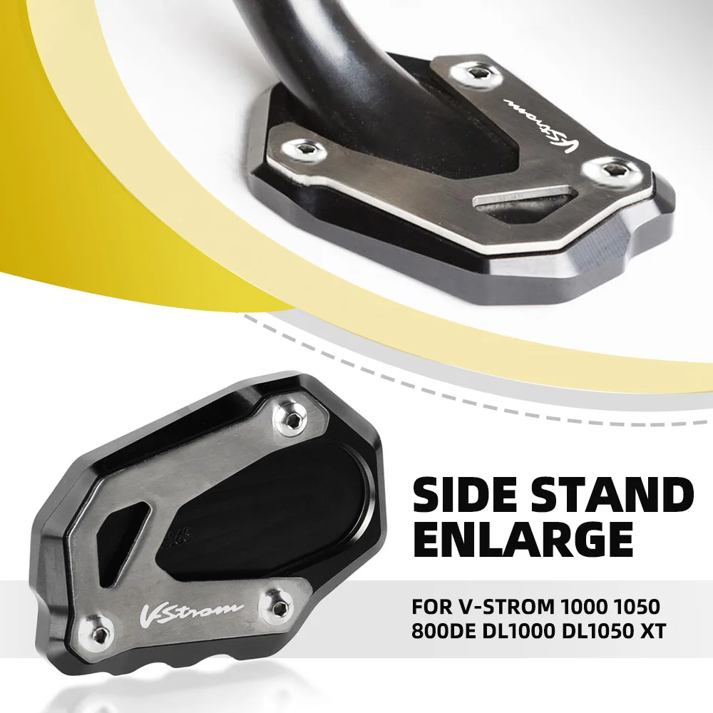 Motorcycle For Suzuki V-strom 1000 1050 800DE DL1000 DL1050 XT Foot Side Stand Pad Kickstand Support Plate Extension Accessories
Motorcycle For Suzuki V-strom 1000 1050 800DE DL1000 DL1050 XT Foot Side Stand Pad Kickstand Support Plate Extension Accessories
