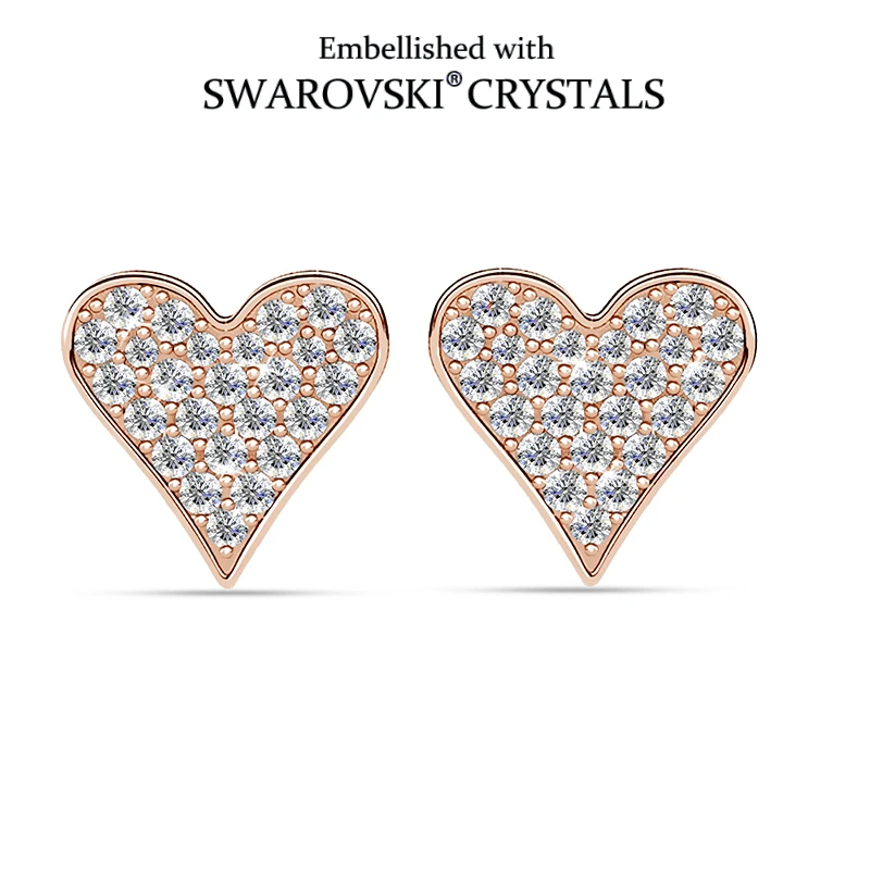 Daisini Серьги-гвоздики в форме сердца с кристаллами Сваровски, медные модные украшения, женские модные повседневные вечерние блестящие романтические подарки
Daisini Серьги-гвоздики в форме сердца с кристаллами Сваровски, медные модные украшения, женские модные повседневные вечерние блестящие романтические подарки