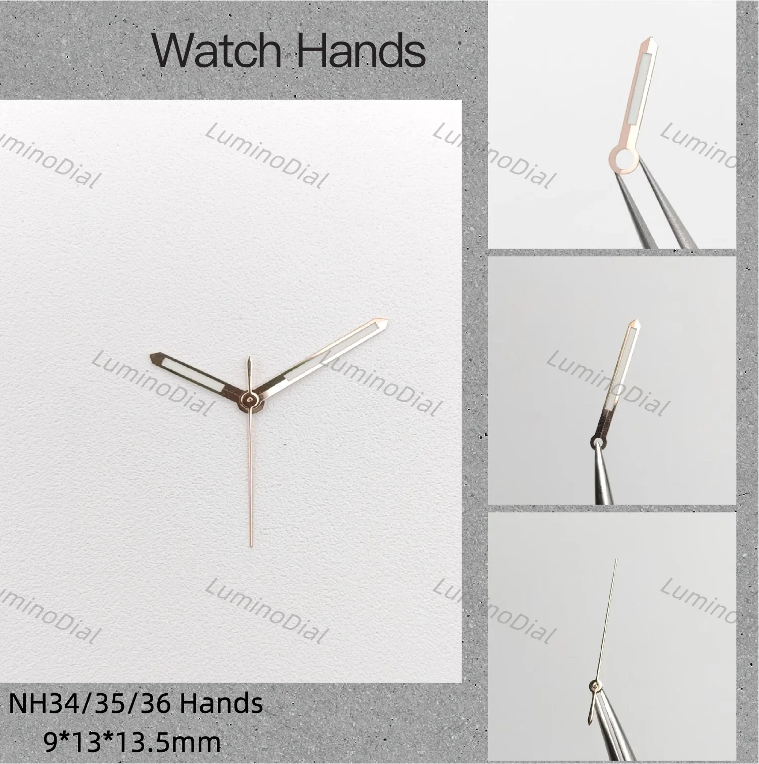 Светящиеся стрелки часов 9*13*13,5 мм, серебряная роза, аксессуары для часов для механизма NH34/35/36
Светящиеся стрелки часов 9*13*13,5 мм, серебряная роза, аксессуары для часов для механизма NH34/35/36