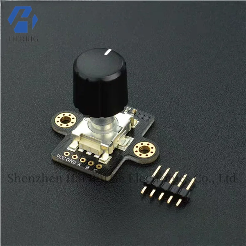 DFRobot 360 degree encoder switch A, B phase difference output suitable for volume knob and light adjustment
DFRobot 360 degree encoder switch A, B phase difference output suitable for volume knob and light adjustment