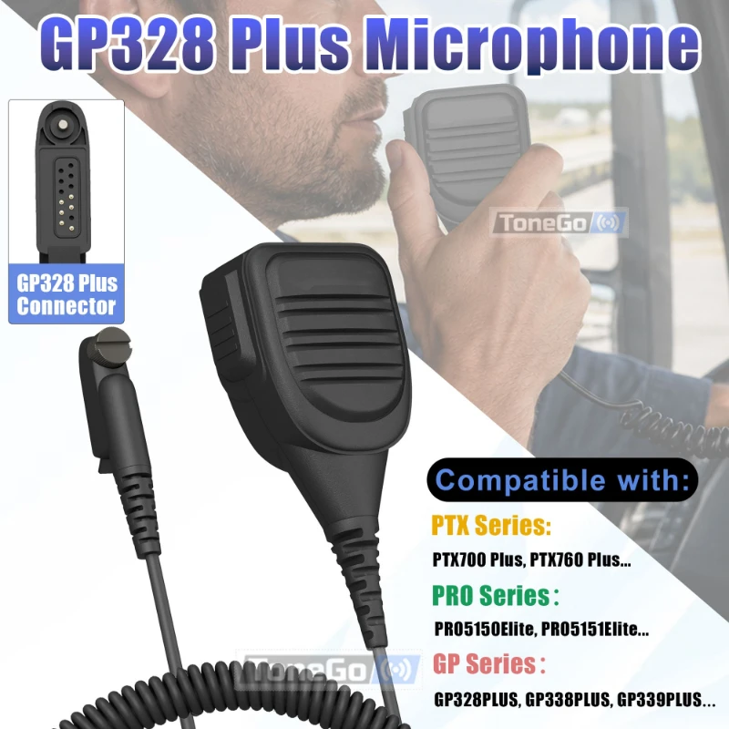 Walkie Talkie Microphone Shoulder Speaker Mic Compatible With GP328 PLUS GP338 PLUS GP344 PRO5150 Elite RT29 RT48 RT-880 Radio
Walkie Talkie Microphone Shoulder Speaker Mic Compatible With GP328 PLUS GP338 PLUS GP344 PRO5150 Elite RT29 RT48 RT-880 Radio