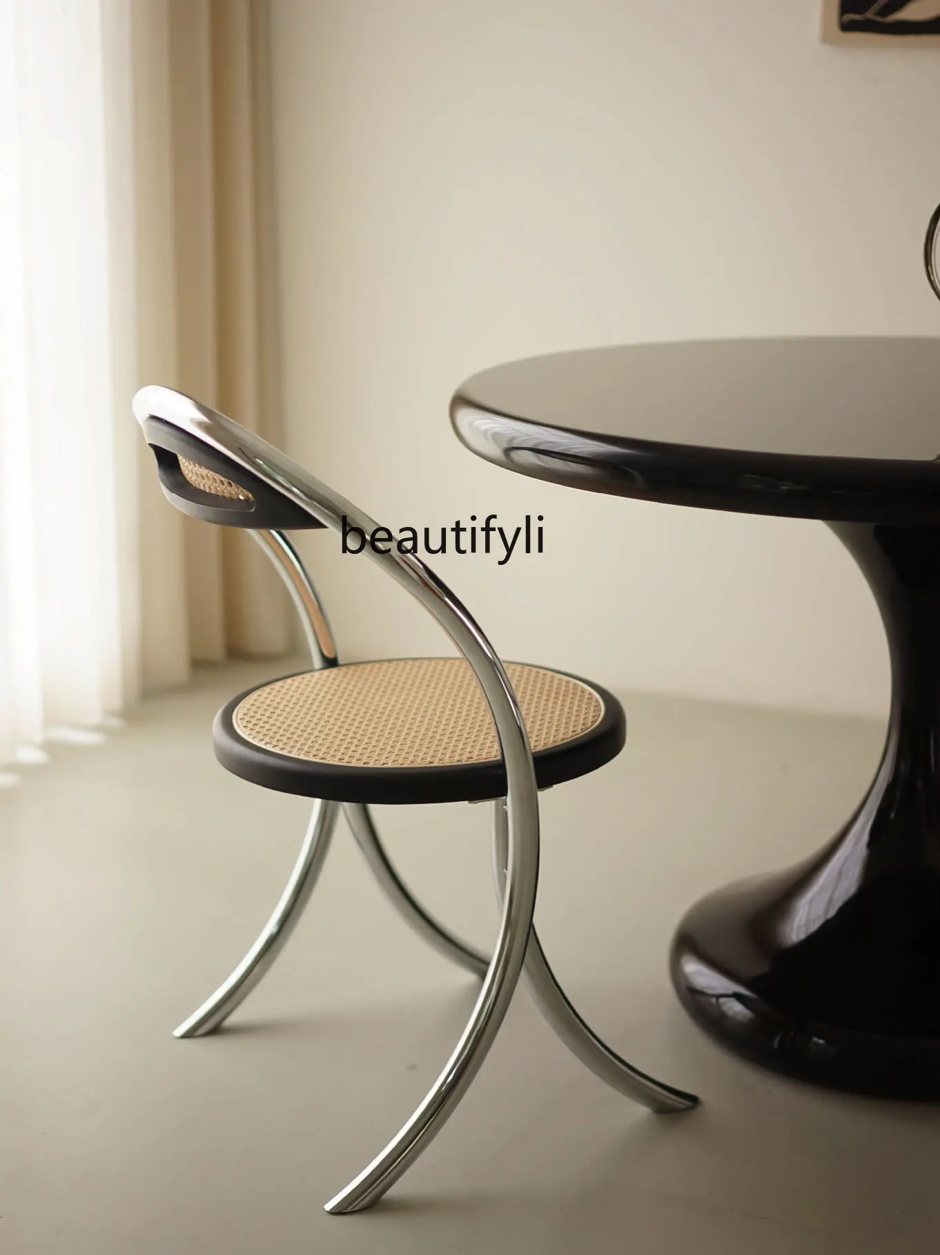 zq Vintage Rattan Home Solid Wood Dining Chair with Backrest Office Bedroom Chair for Long Sitting
zq Vintage Rattan Home Solid Wood Dining Chair with Backrest Office Bedroom Chair for Long Sitting