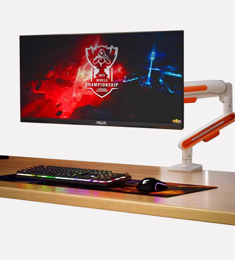 Настольная подставка для экрана GT10 13-32 дюйма с кронштейном для газа, красный, белый, кронштейн для игрового монитора, зажим для крепления
Настольная подставка для экрана GT10 13-32 дюйма с кронштейном для газа, красный, белый, кронштейн для игрового монитора, зажим для крепления