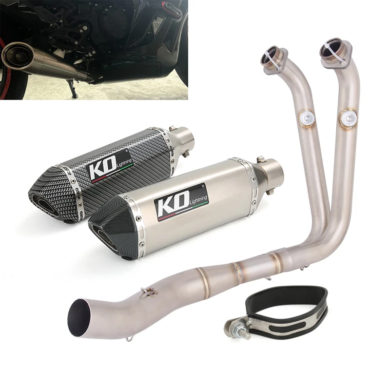 For CFMOTO 450SR-S 2023-2025 Motorcycle Full Exhaust System Front Link Pipe 370mm Muffler Stainless Steel Connect Tube Silencer
For CFMOTO 450SR-S 2023-2025 Motorcycle Full Exhaust System Front Link Pipe 370mm Muffler Stainless Steel Connect Tube Silencer