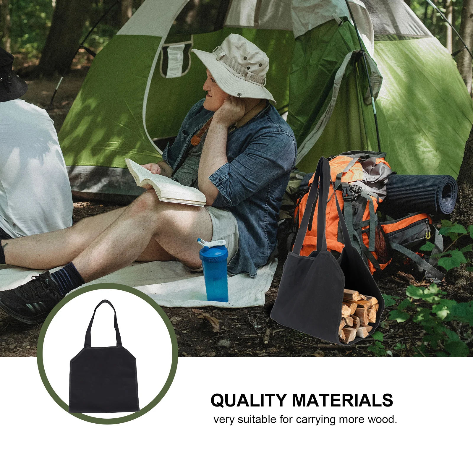 Firewood Storage Bag Canvas Log Tote Carrier Portable Easy Rollup Large Capacity Camping Home Use Firewood Holder
Firewood Storage Bag Canvas Log Tote Carrier Portable Easy Rollup Large Capacity Camping Home Use Firewood Holder