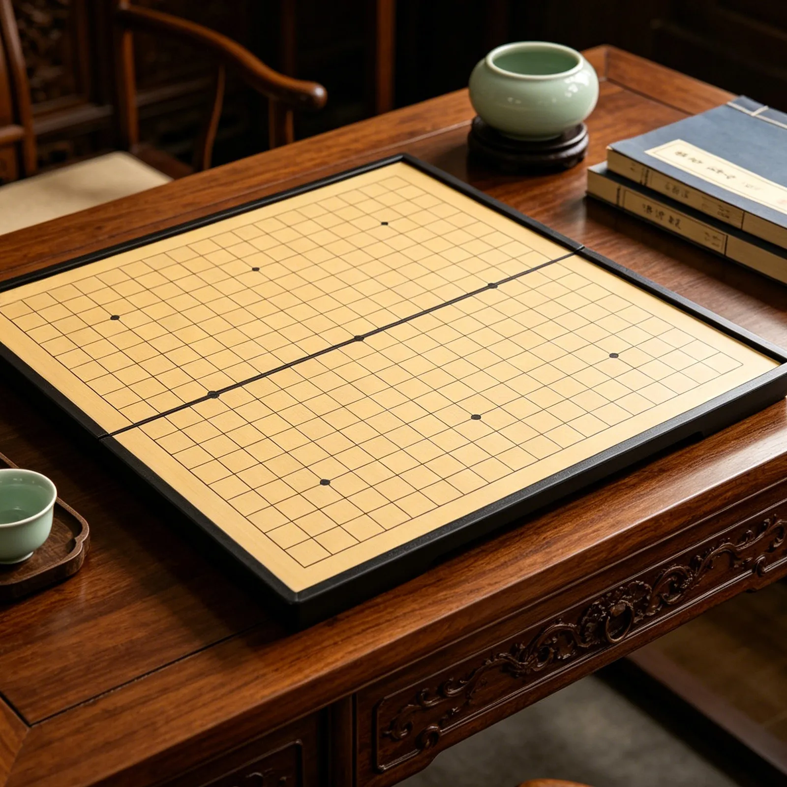Portable Foldable Go Game Board 32Cm for Beginner Practice Teaching Weiqi Travel Strategy Board Game Accessories
Portable Foldable Go Game Board 32Cm for Beginner Practice Teaching Weiqi Travel Strategy Board Game Accessories