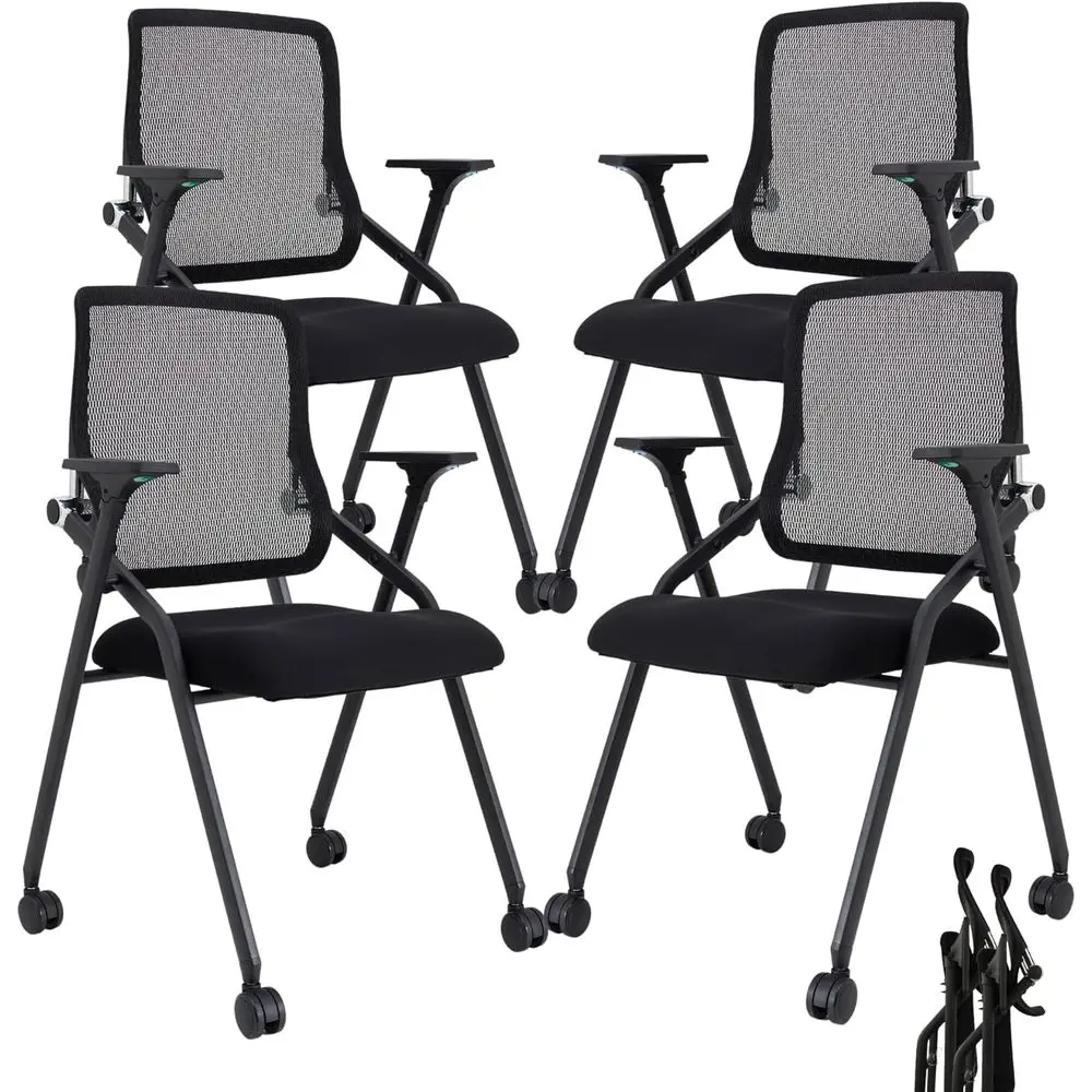 Conference Room Chairs, Ergonomic Office Desk Chair with Lumbar Support and Adjustable Armrests, Casters Included, Stackable Off
Conference Room Chairs, Ergonomic Office Desk Chair with Lumbar Support and Adjustable Armrests, Casters Included, Stackable Off