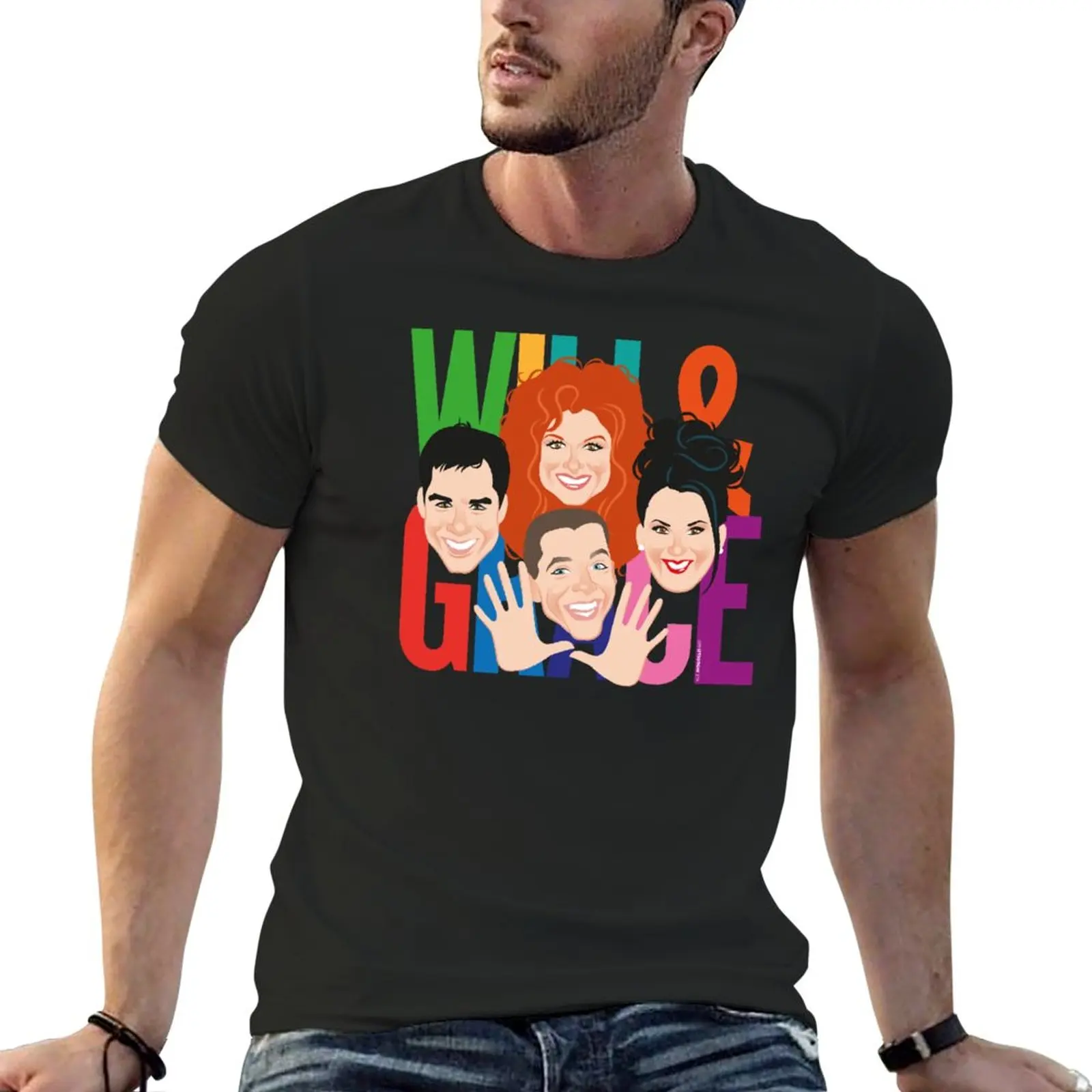 New Will and Grace T-Shirt plain t-shirt vintage clothes quick drying t-shirt boys animal print shirt mens big and tall t shirts
New Will and Grace T-Shirt plain t-shirt vintage clothes quick drying t-shirt boys animal print shirt mens big and tall t shirts
